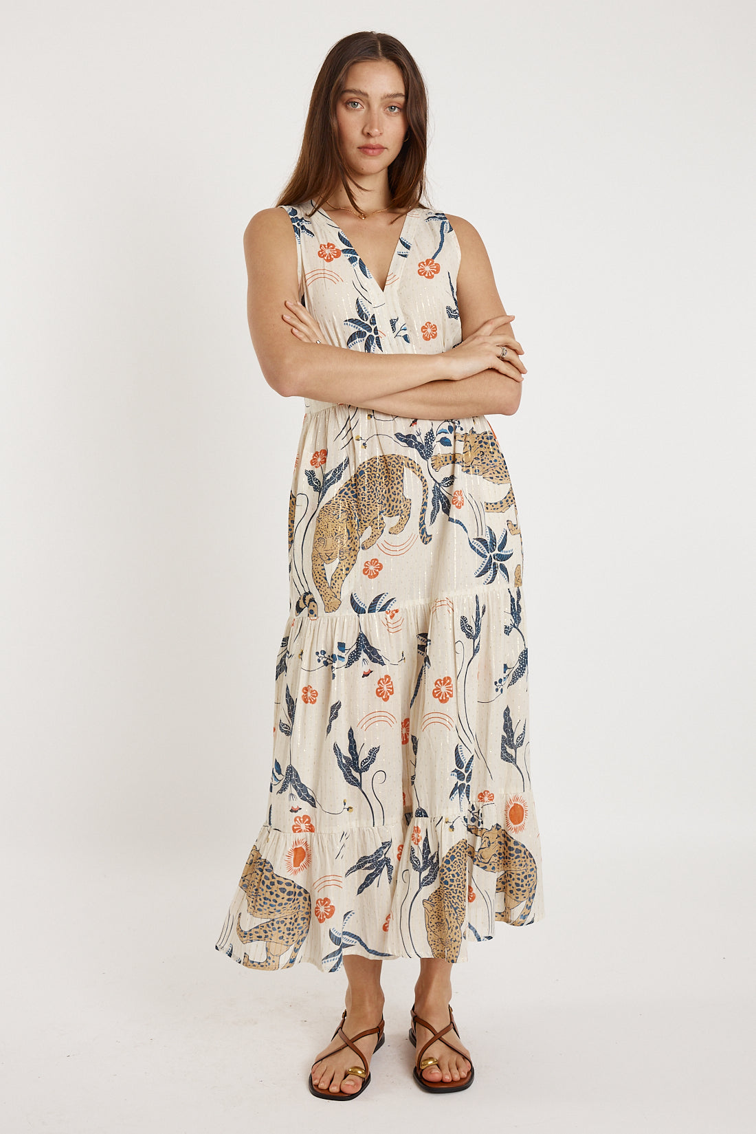Rubyyaya Celine Maxi Print