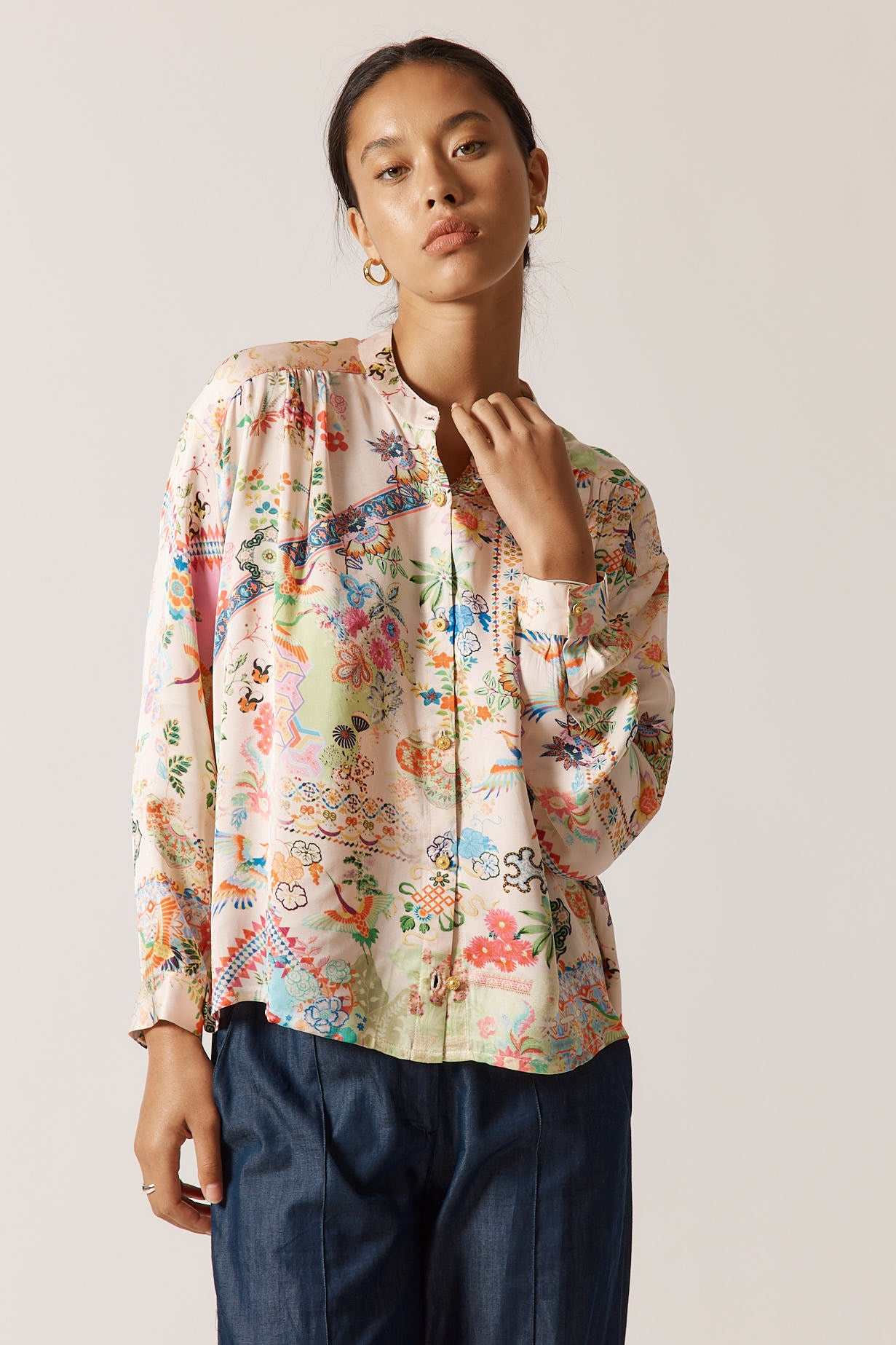 Rubyyaya Lala Shirt Pink