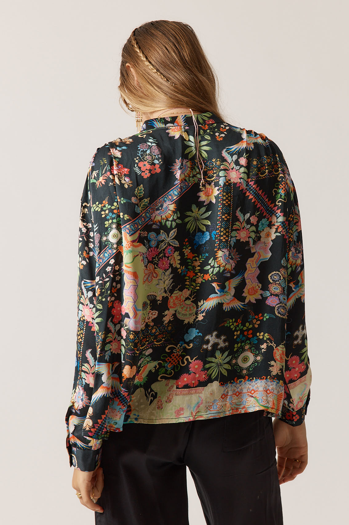 Rubyyaya Lala Shirt Steel