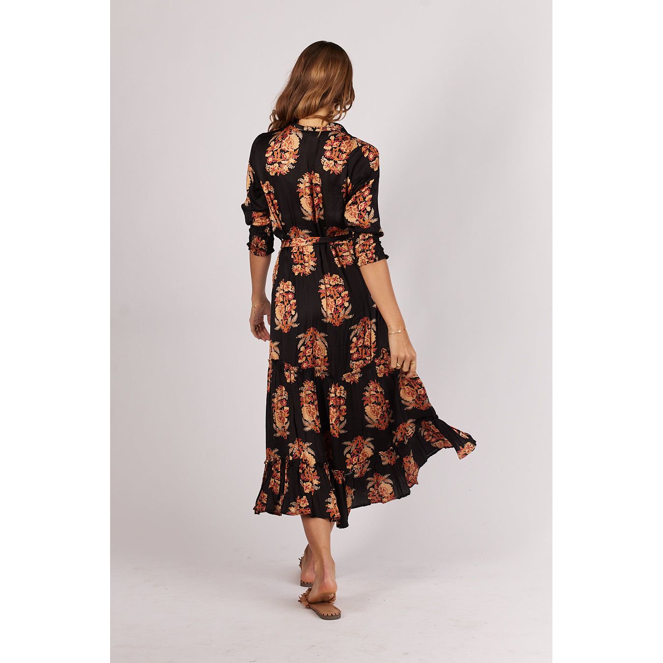 Ruby Yaya Paisley Maxi  Black