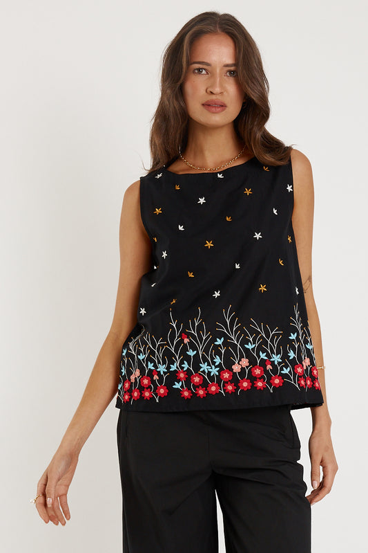 Rubyyaya Provence Tank Black