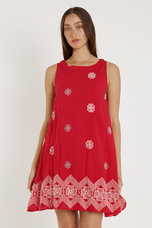 Rubyyaya Ravello Dress Watermelon