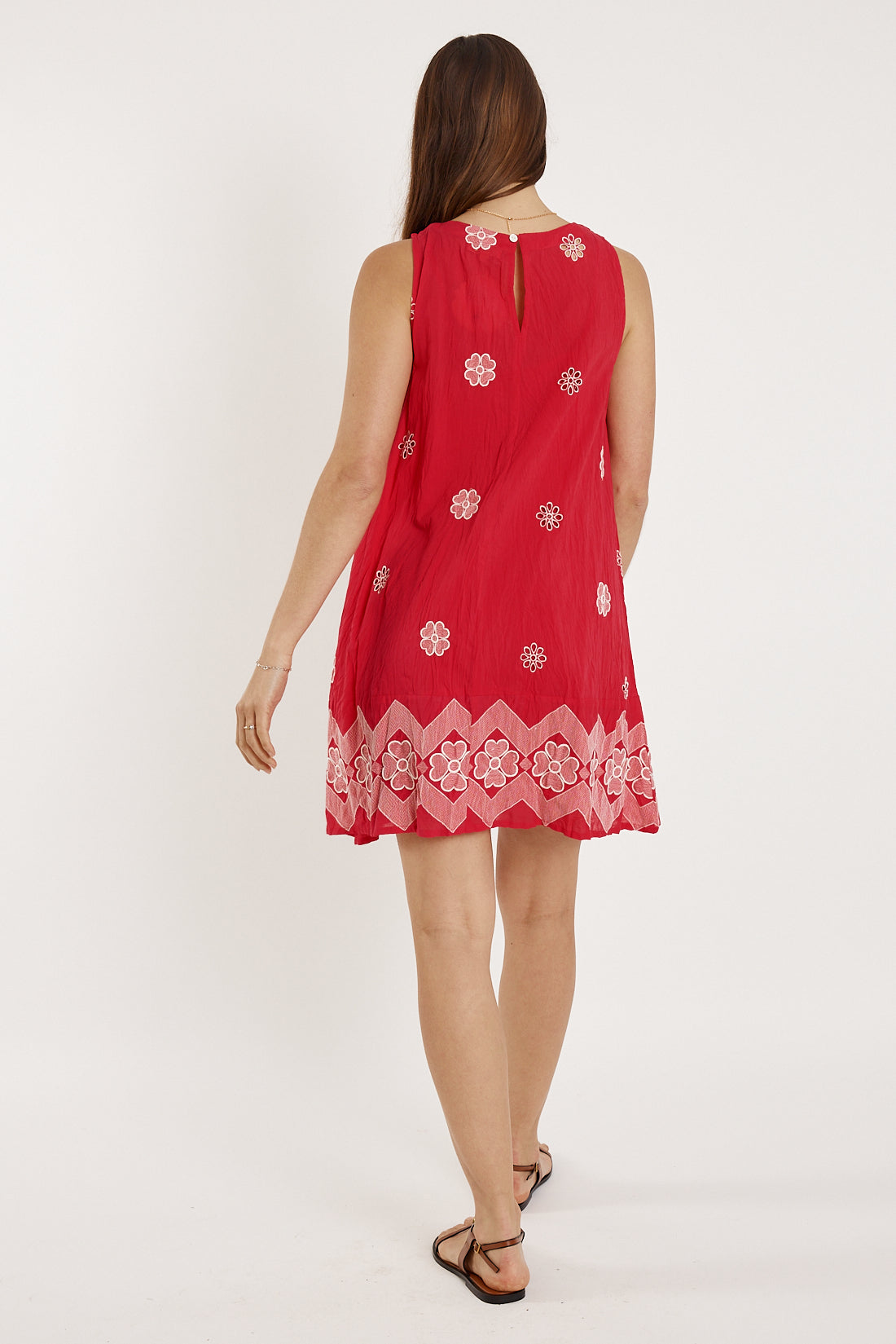 Rubyyaya Ravello Dress Watermelon