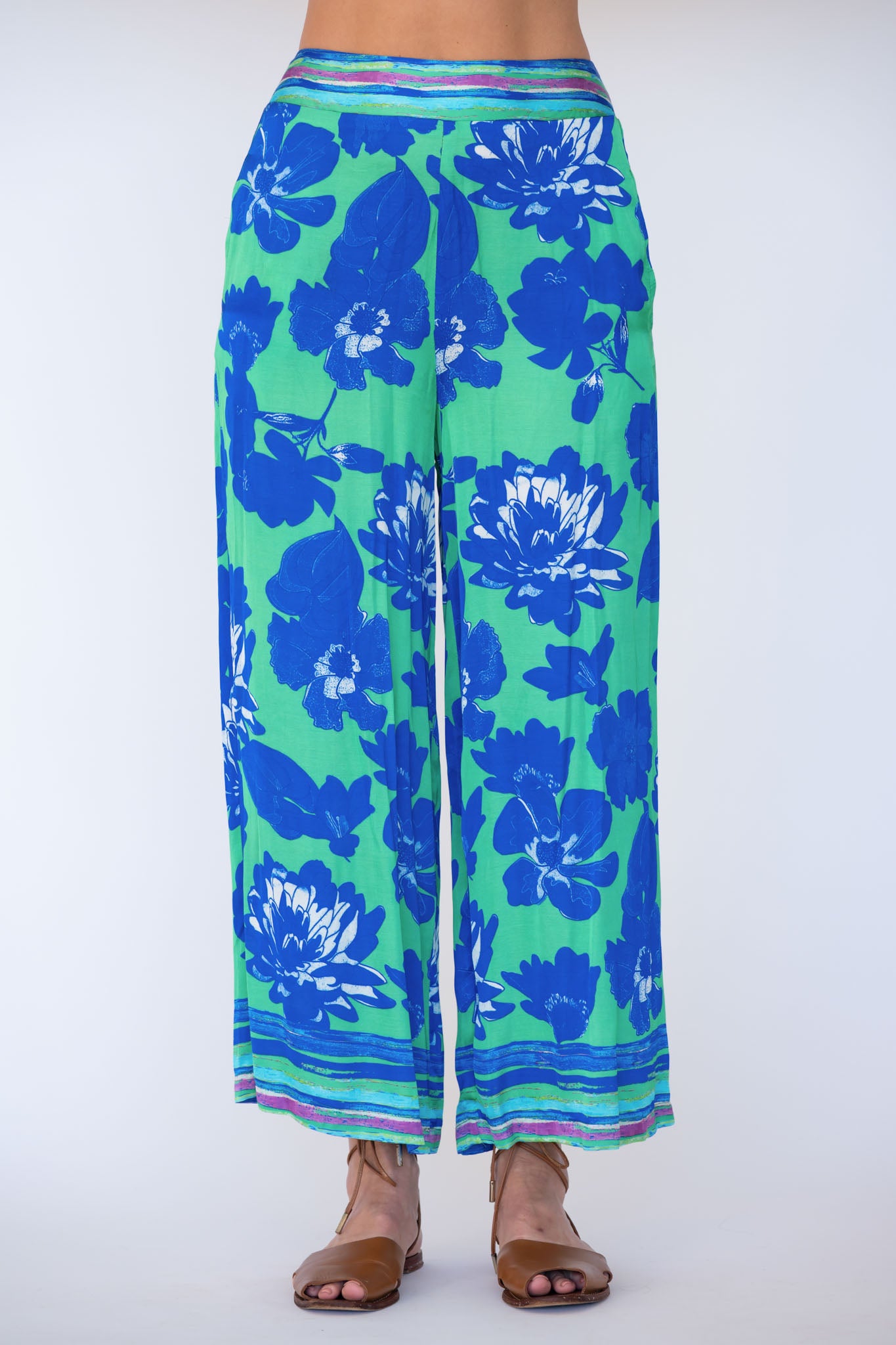 Rubyyaya Sunrise Maxi Pant Blue