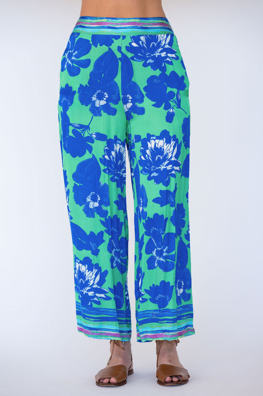 Rubyyaya Sunrise Maxi Pant Blue
