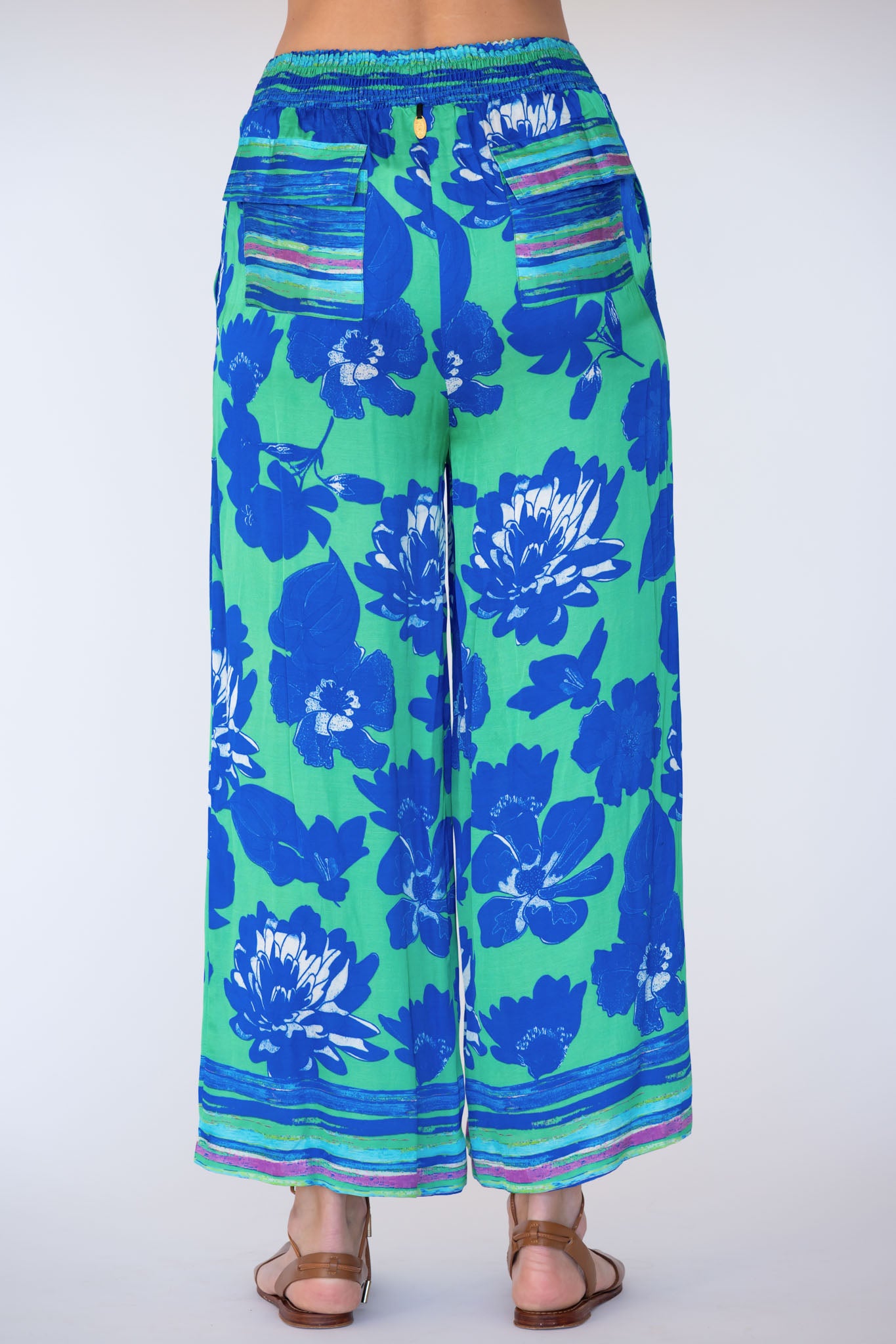 Rubyyaya Sunrise Maxi Pant Blue