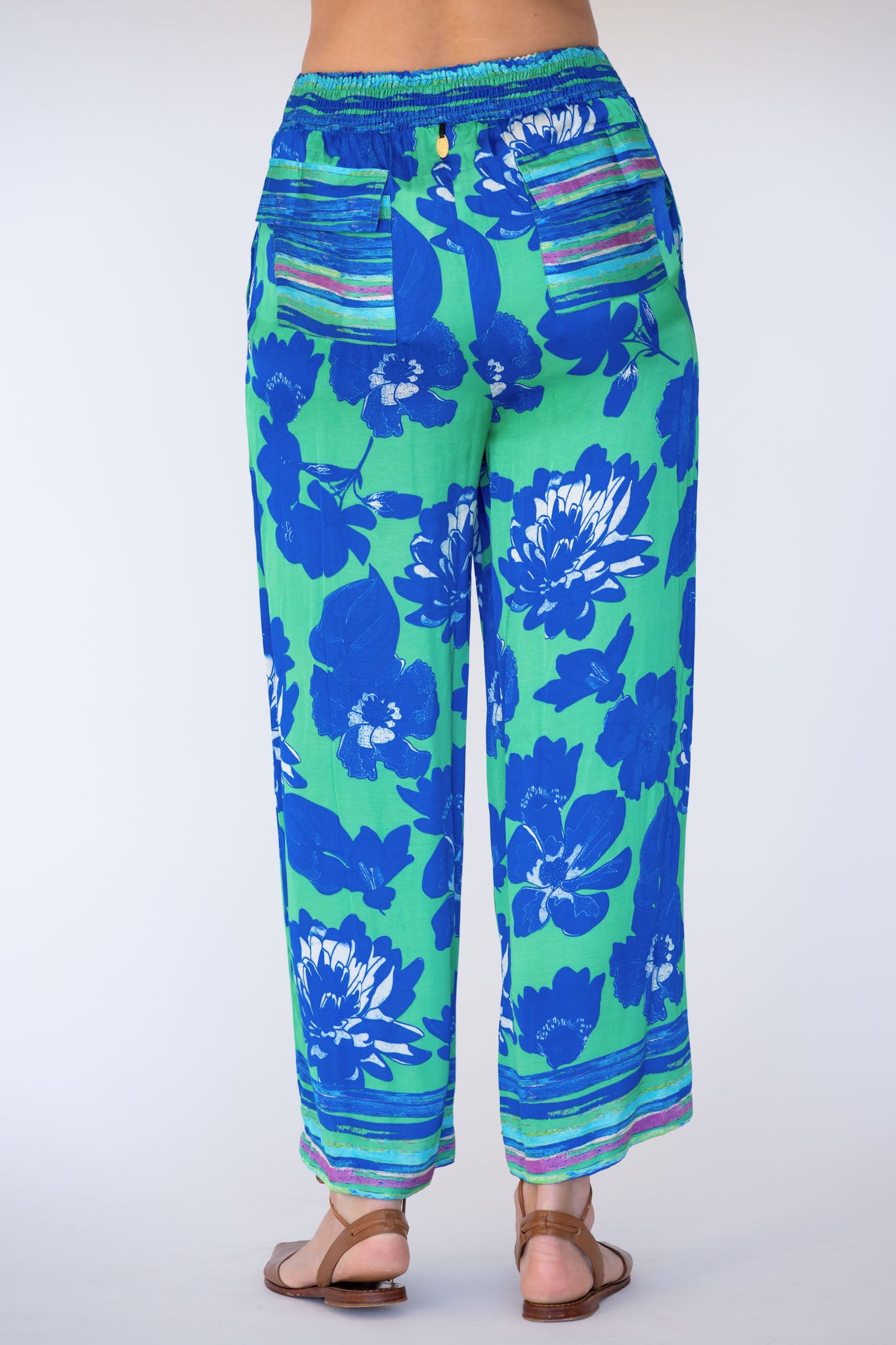 Rubyyaya Sunrise Maxi Pant Blue