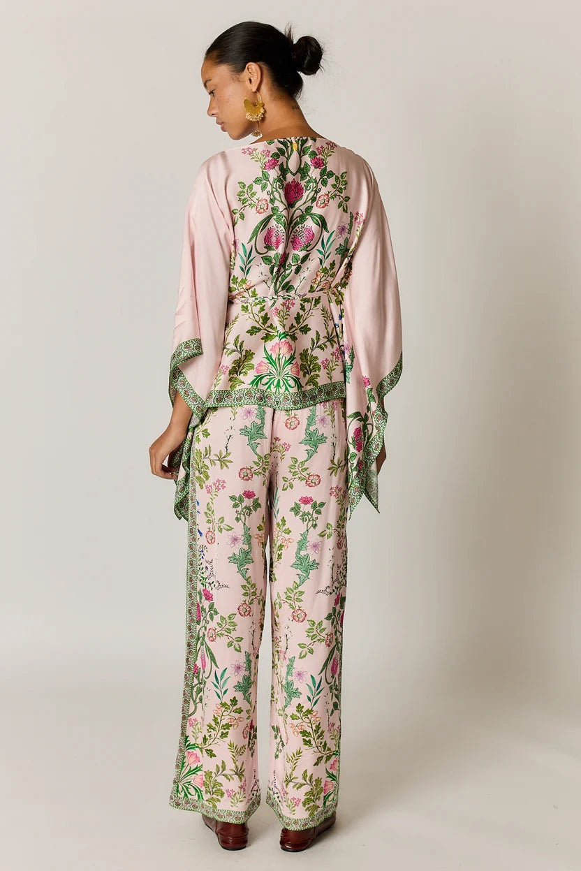 Rubyyaya Tatiana Poncho Pink