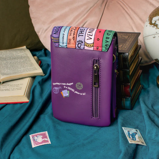 Vendula London Travelling Library Bookshop Phone Pouch