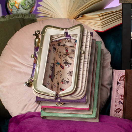 Vendula London Travelling Library Bookshop Turn The Page Bag