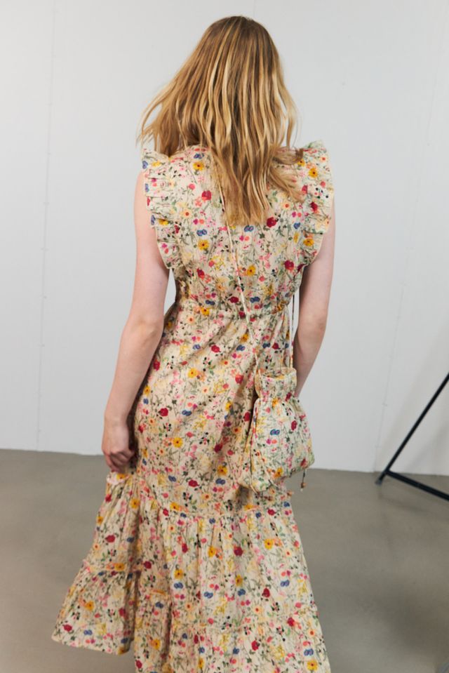 Lolly's Laundry Samo Midi Dress Flower Print