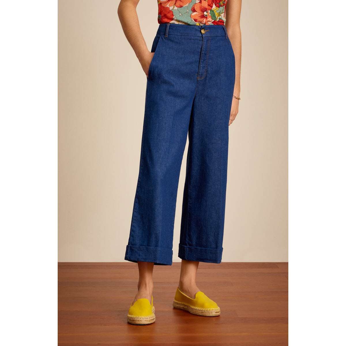 King Louie lisa culotte chambray