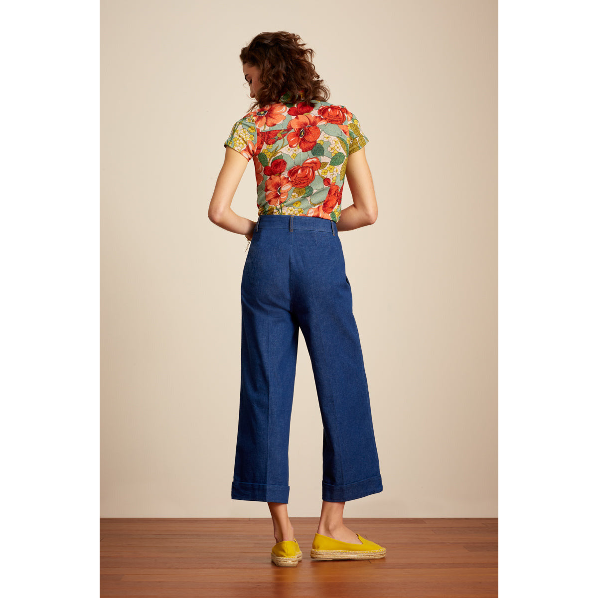 King Louie lisa culotte chambray
