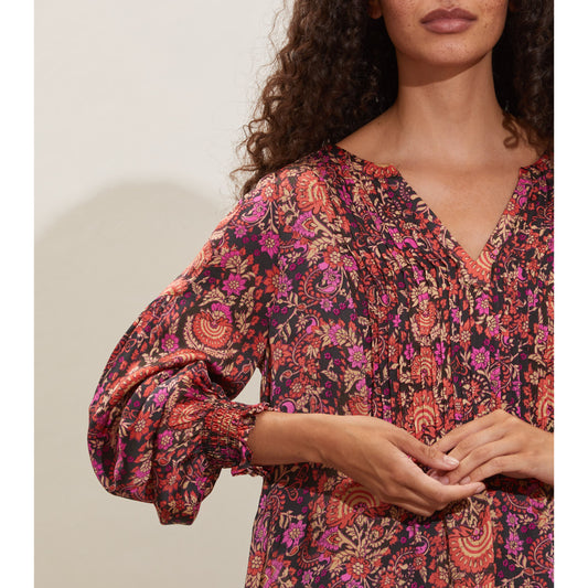Odd Molly Rosemary Blouse Dazzling Pink