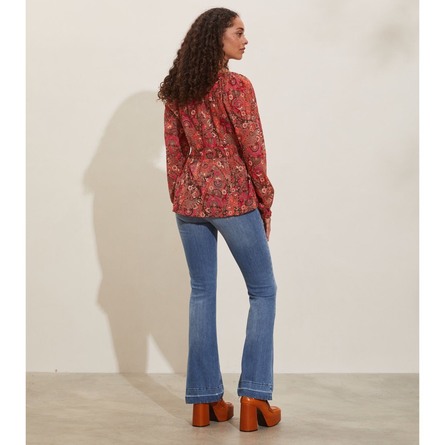 Odd Molly Adele Blouse Strawberry Kiss