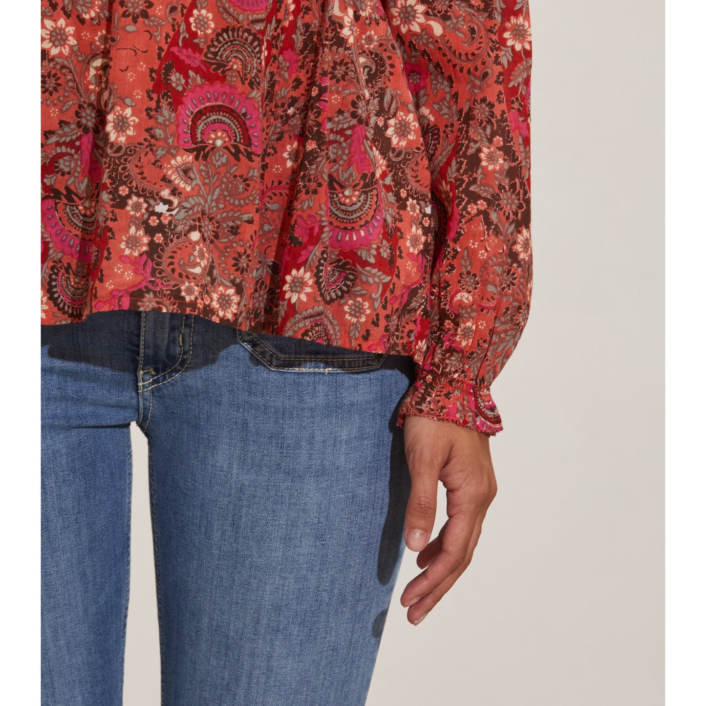 Odd Molly Adele Blouse Strawberry Kiss