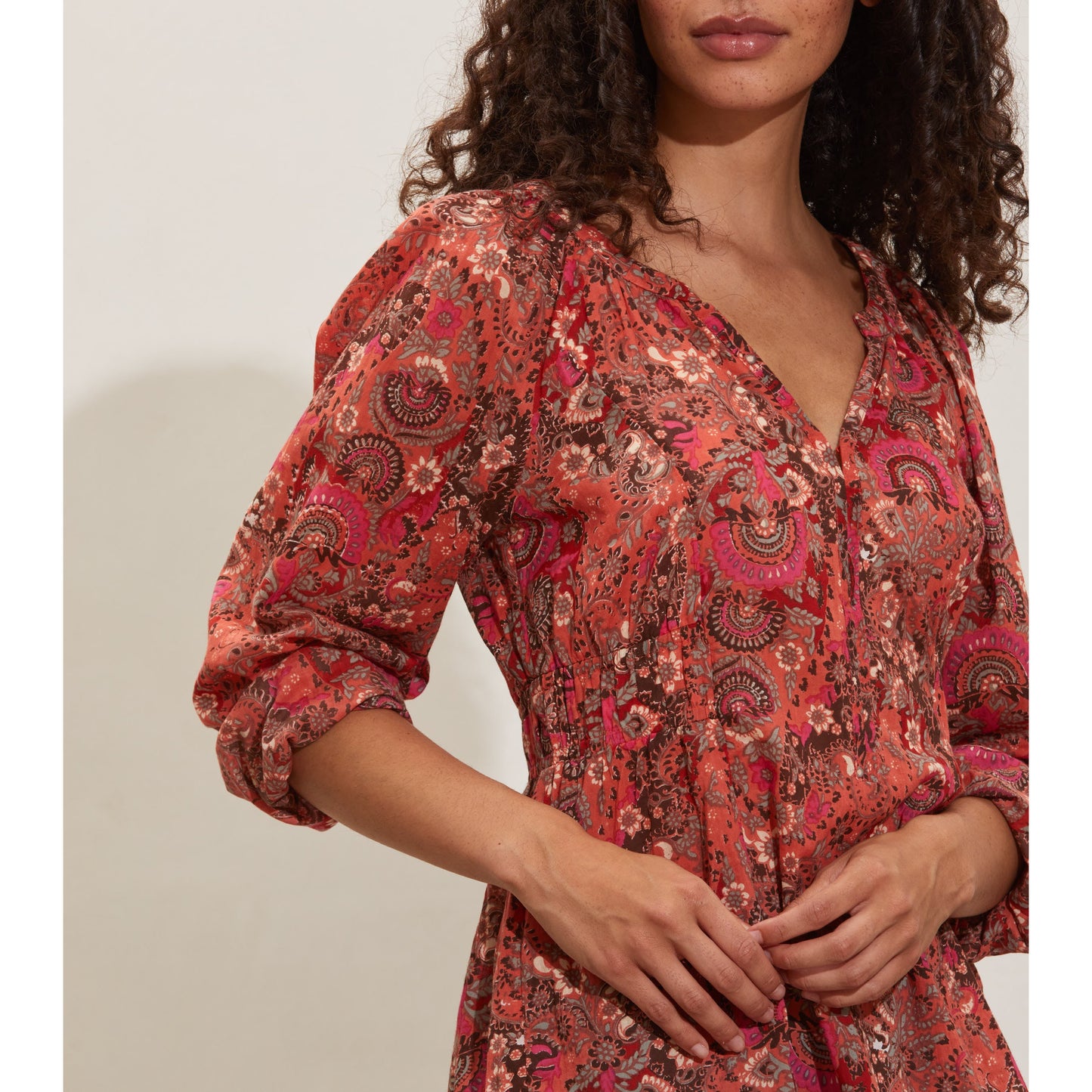 Odd Molly Adele Blouse Strawberry Kiss