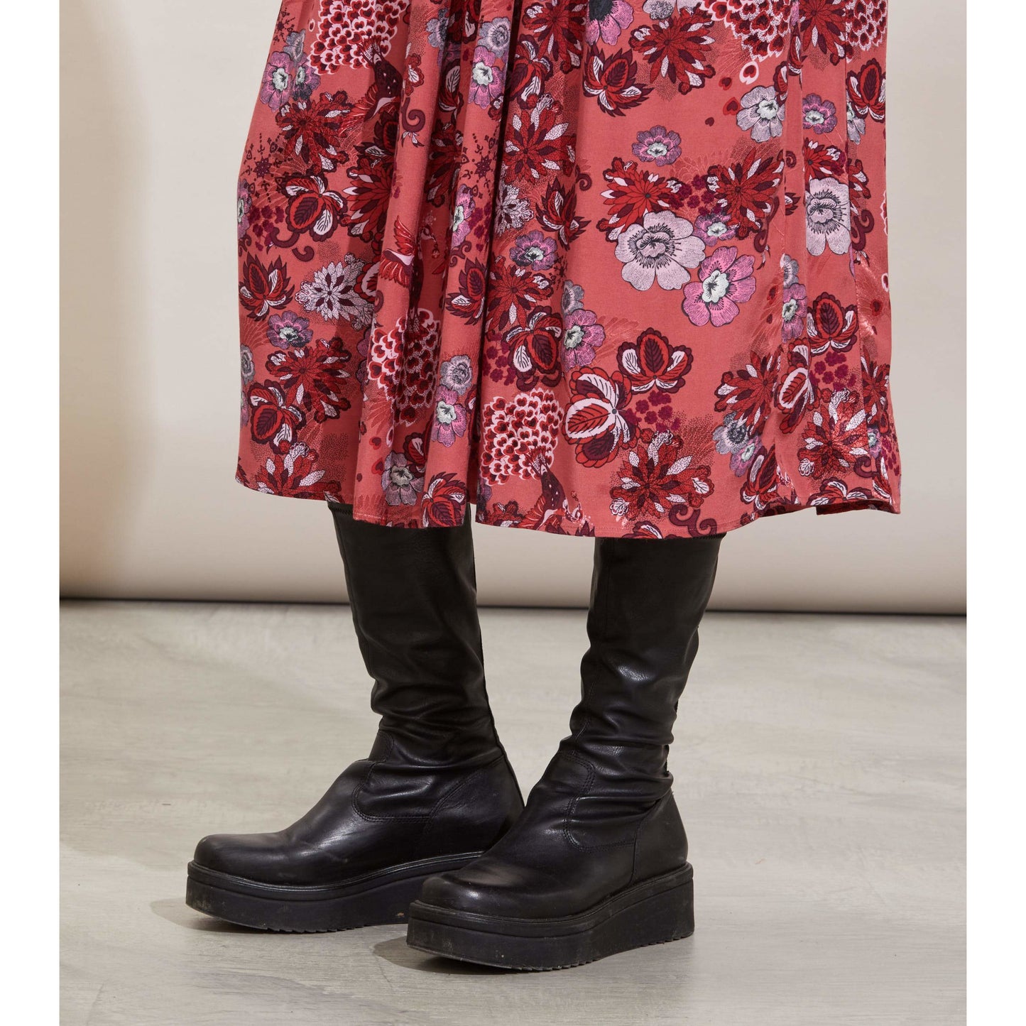 Odd Molly Jacqueline Dress Cranberry