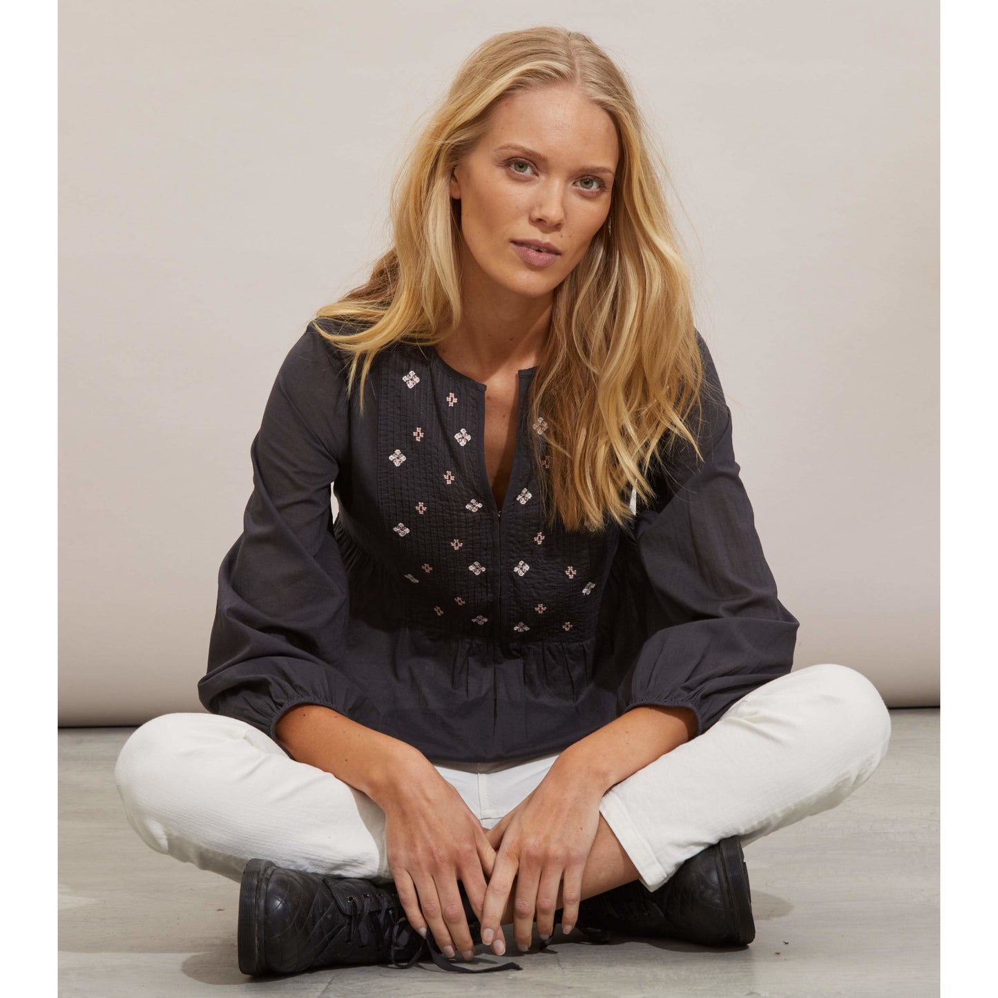 Odd Molly Kayla Blouse Asphalt