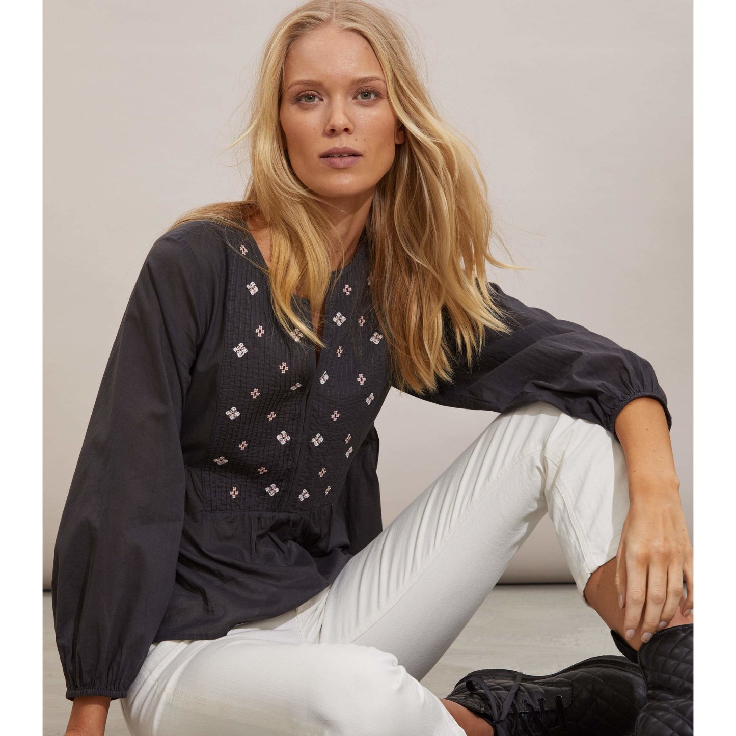 Odd Molly Kayla Blouse Asphalt