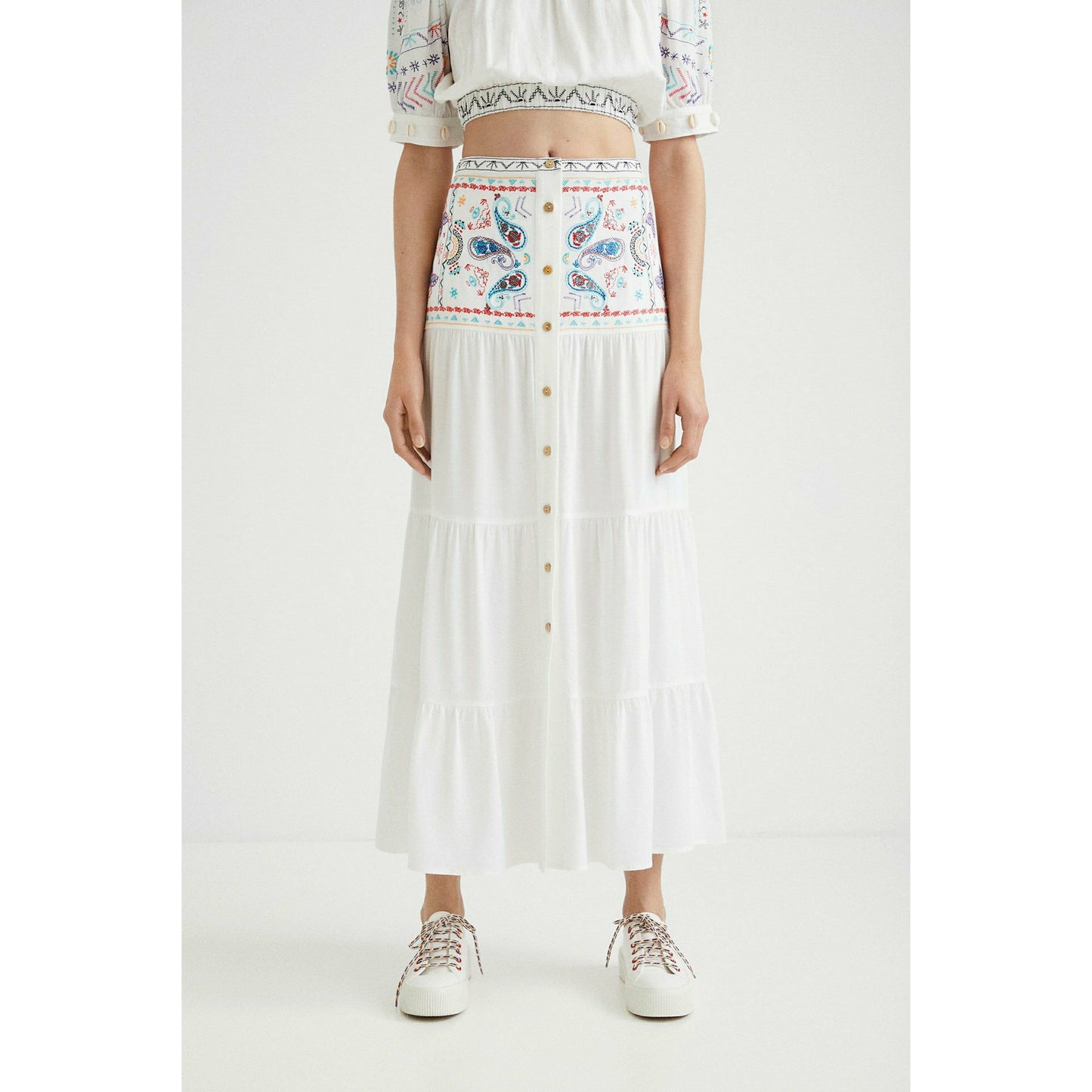 Desigual Womens Skirt long 22SWFW02
