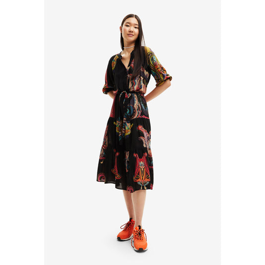 Desigual L/S Dress 22WWVW29 Black