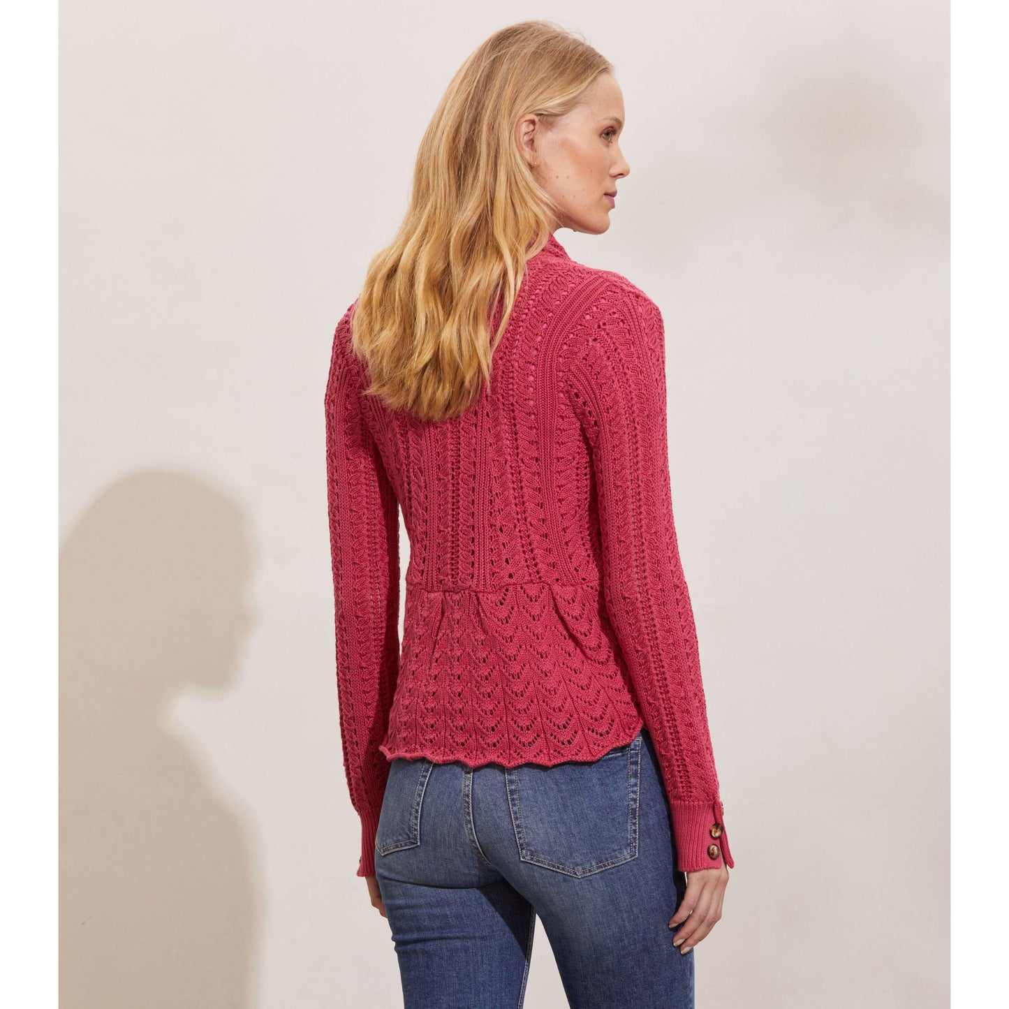 Odd Molly Zinnia Cardigan Pink Fudge