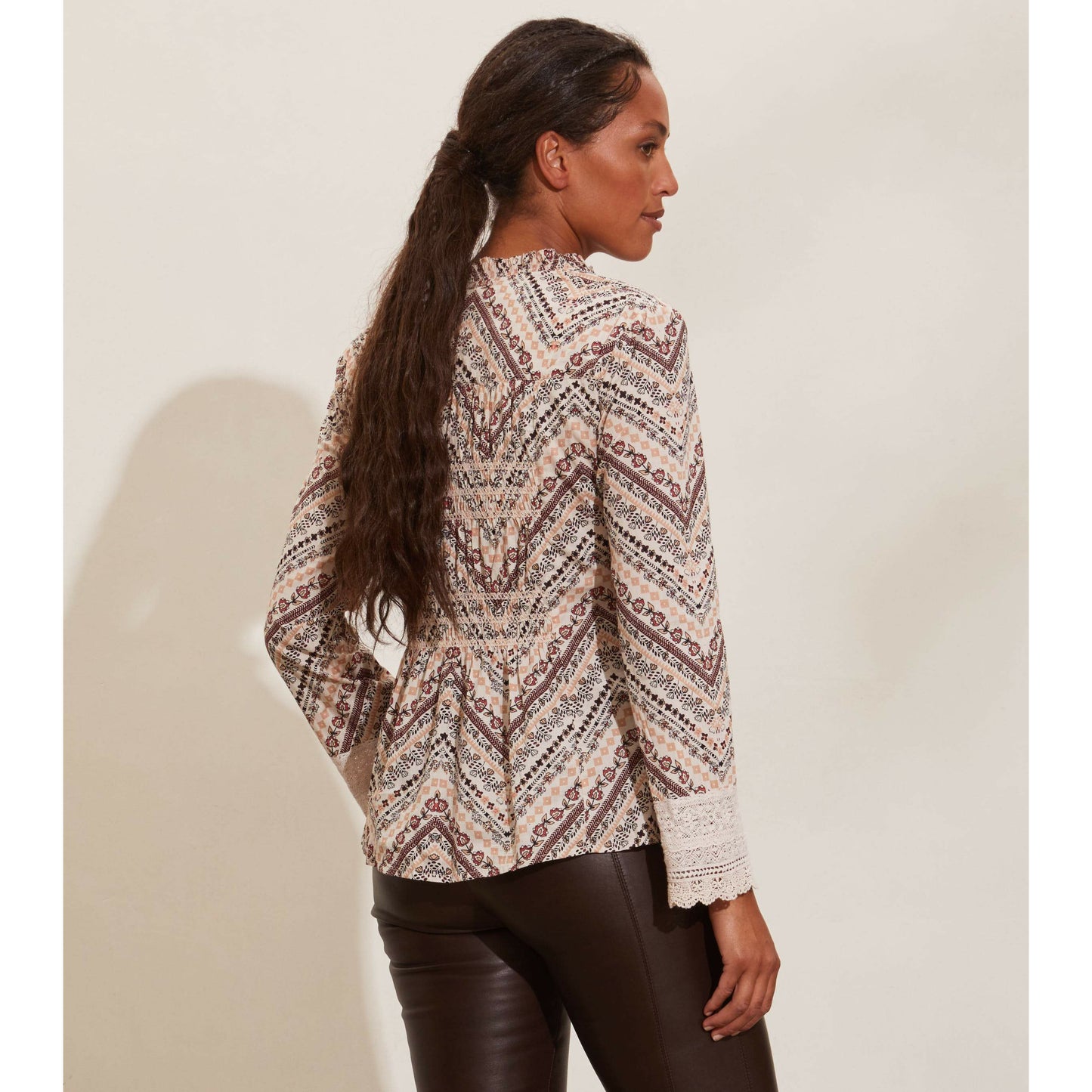 Odd Molly Jessie Blouse GoldenPorcelaine
