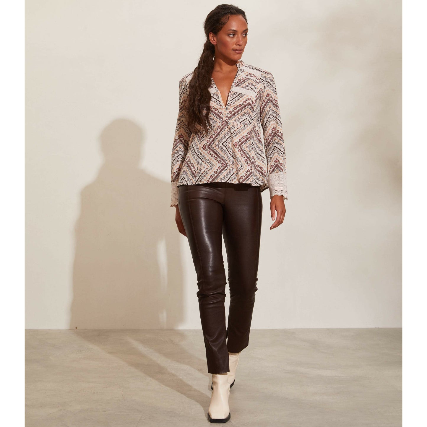 Odd Molly Jessie Blouse GoldenPorcelaine