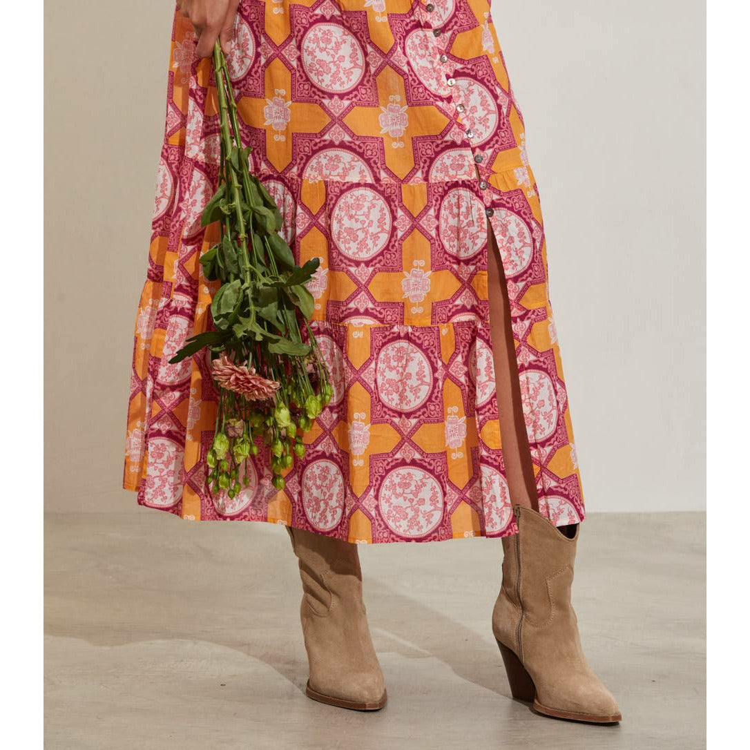 Odd Molly Loretta Skirt - Rich Yellow