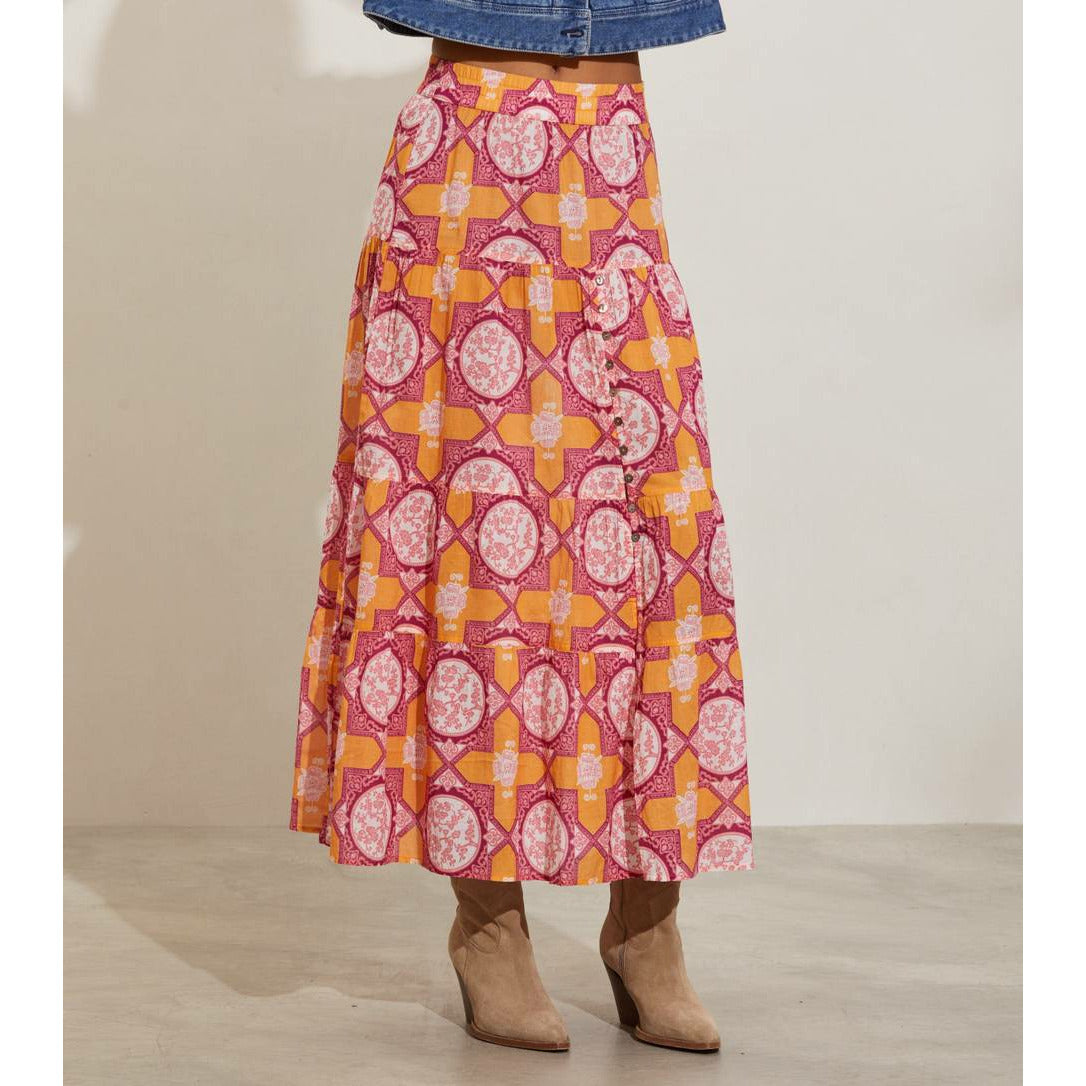 Odd Molly Loretta Skirt - Rich Yellow