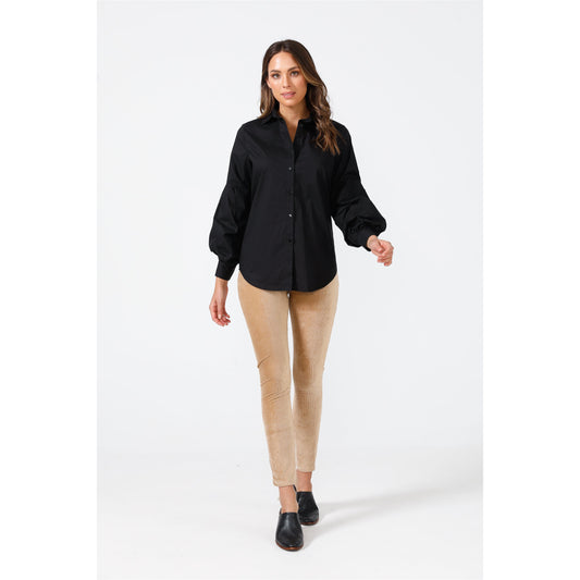 Brave and True The Major Shirt Black