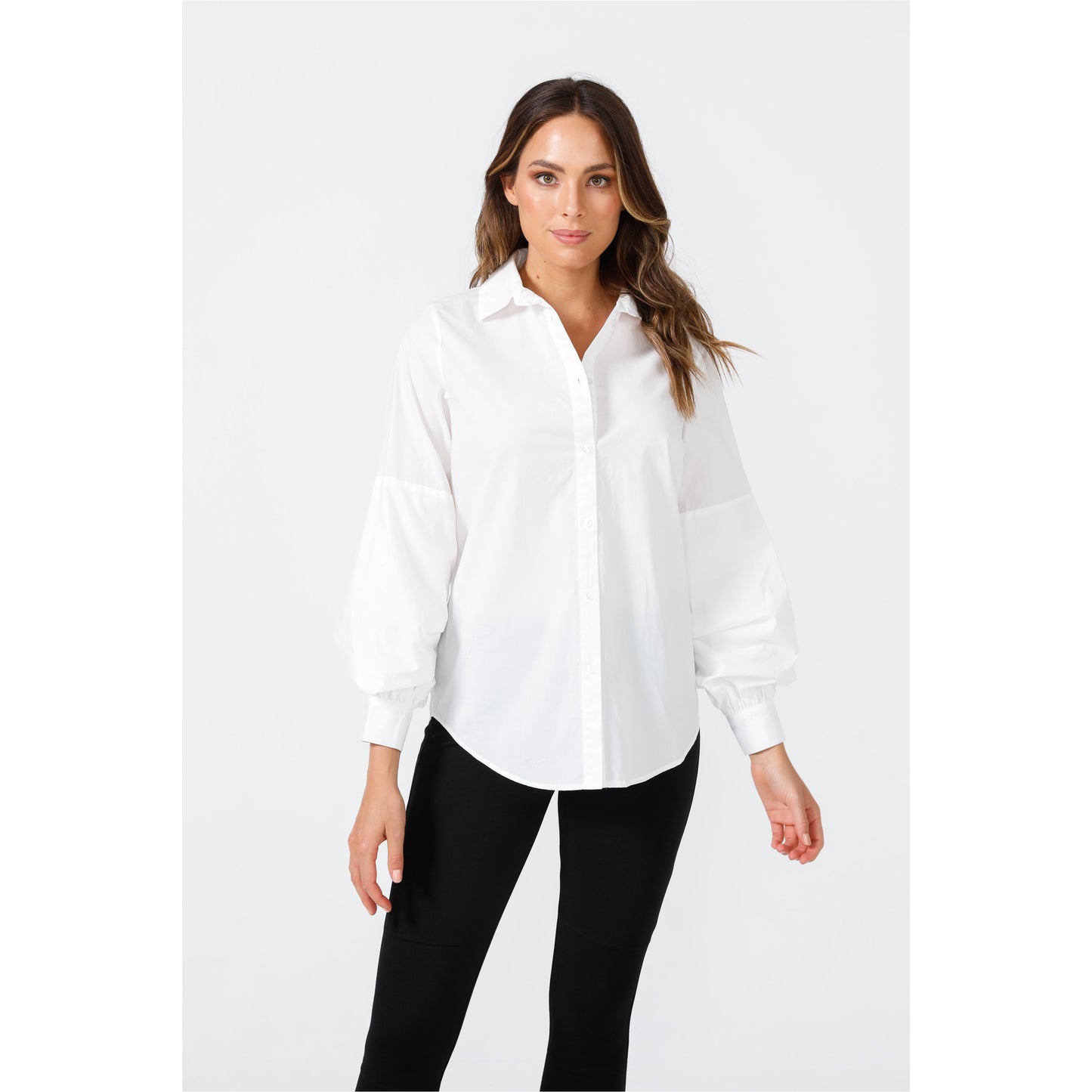 Brave and True The Major Shirt White