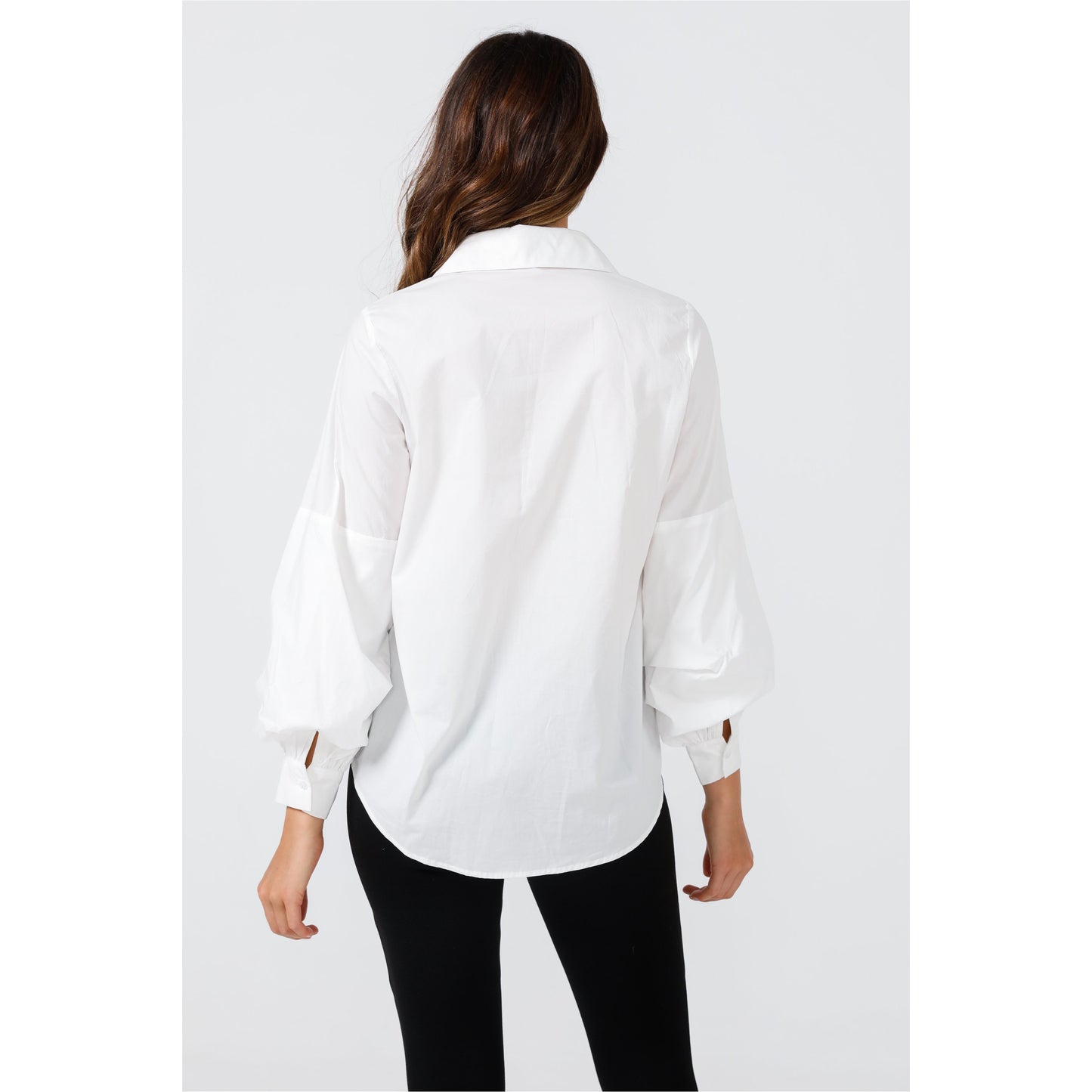 Brave and True The Major Shirt White