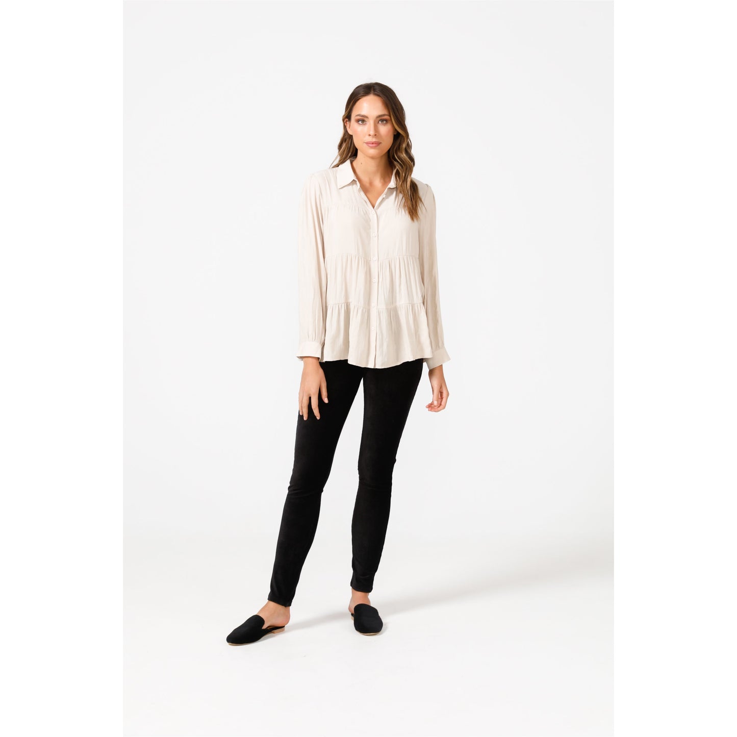 Brave and True Scarlett Shirt Natural