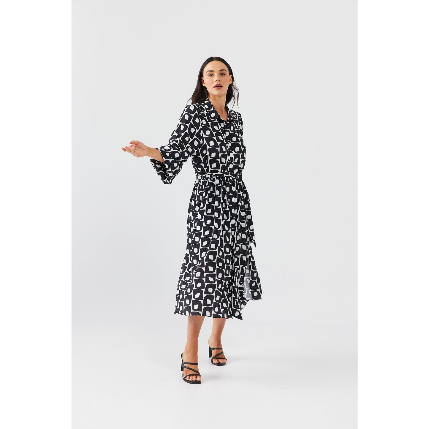Brave & True Primrose Dress Autumn Leaves