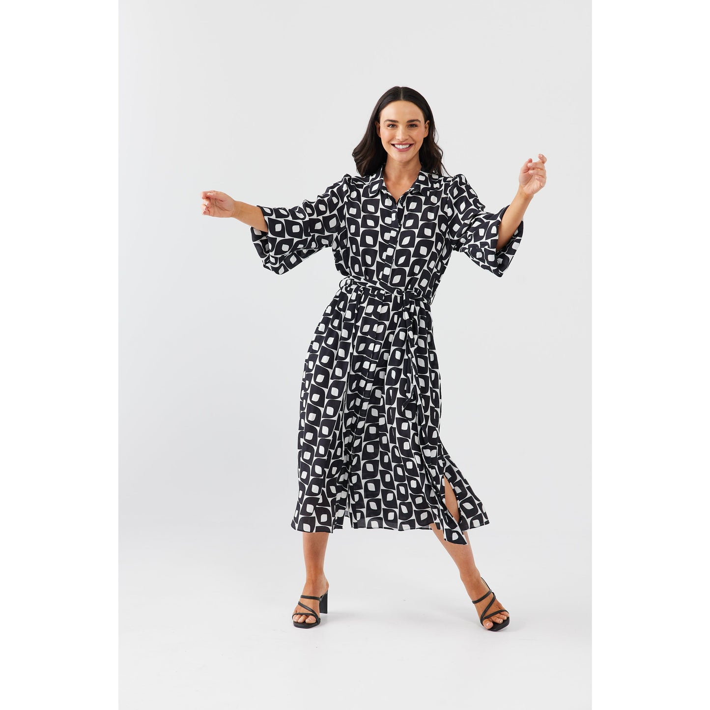 Brave & True Primrose Dress Autumn Leaves