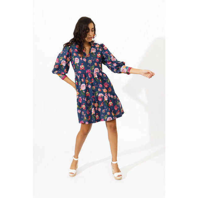Emily Lovelock Blue Dress 859