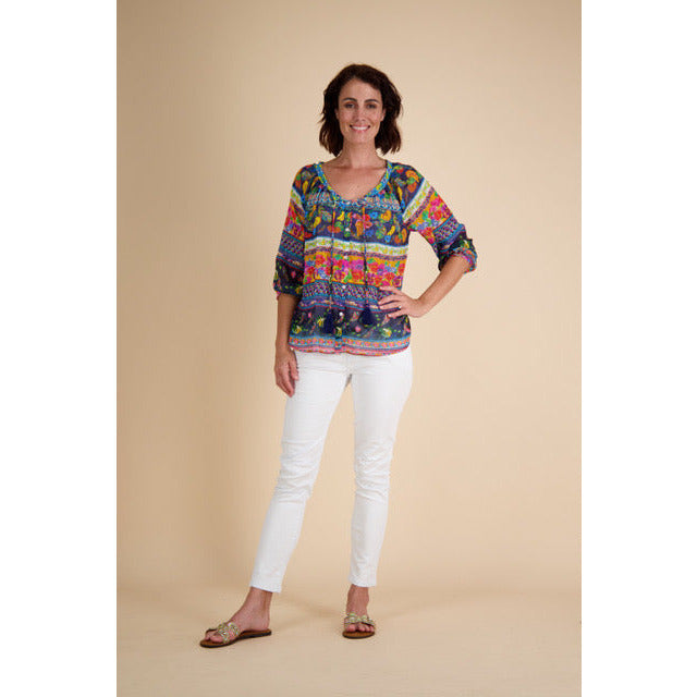 Lulu Life Patsy Top Navy