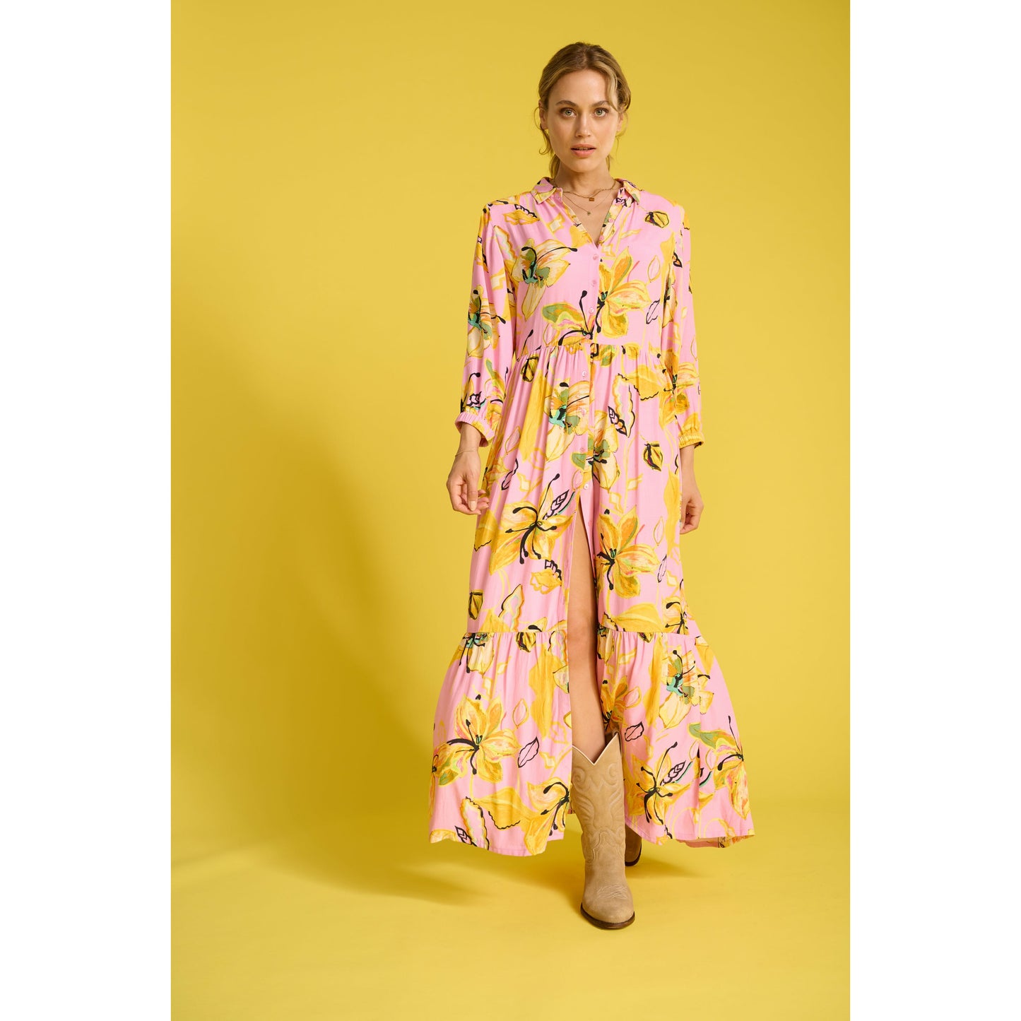 POM LILLY CANDY PINK DRESS