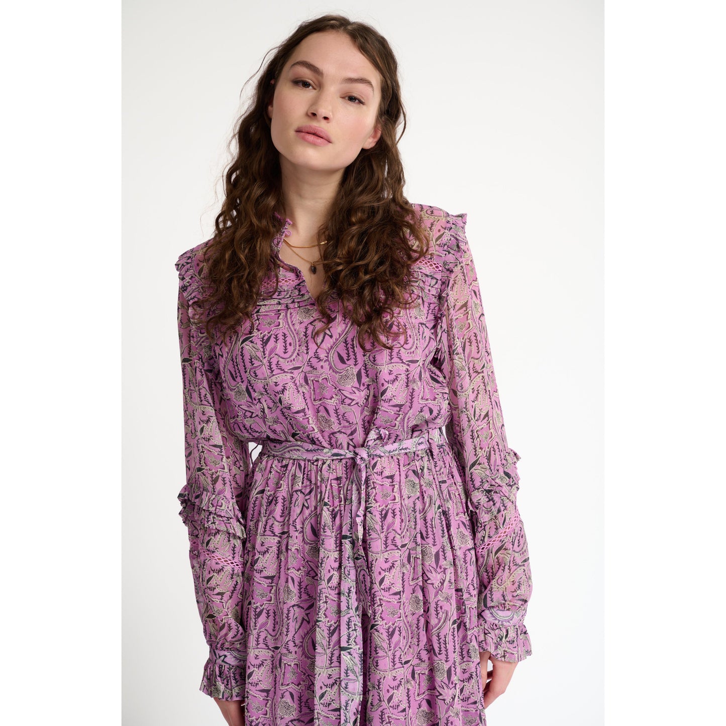 POM Flows Mauve Pink Dress SP6950