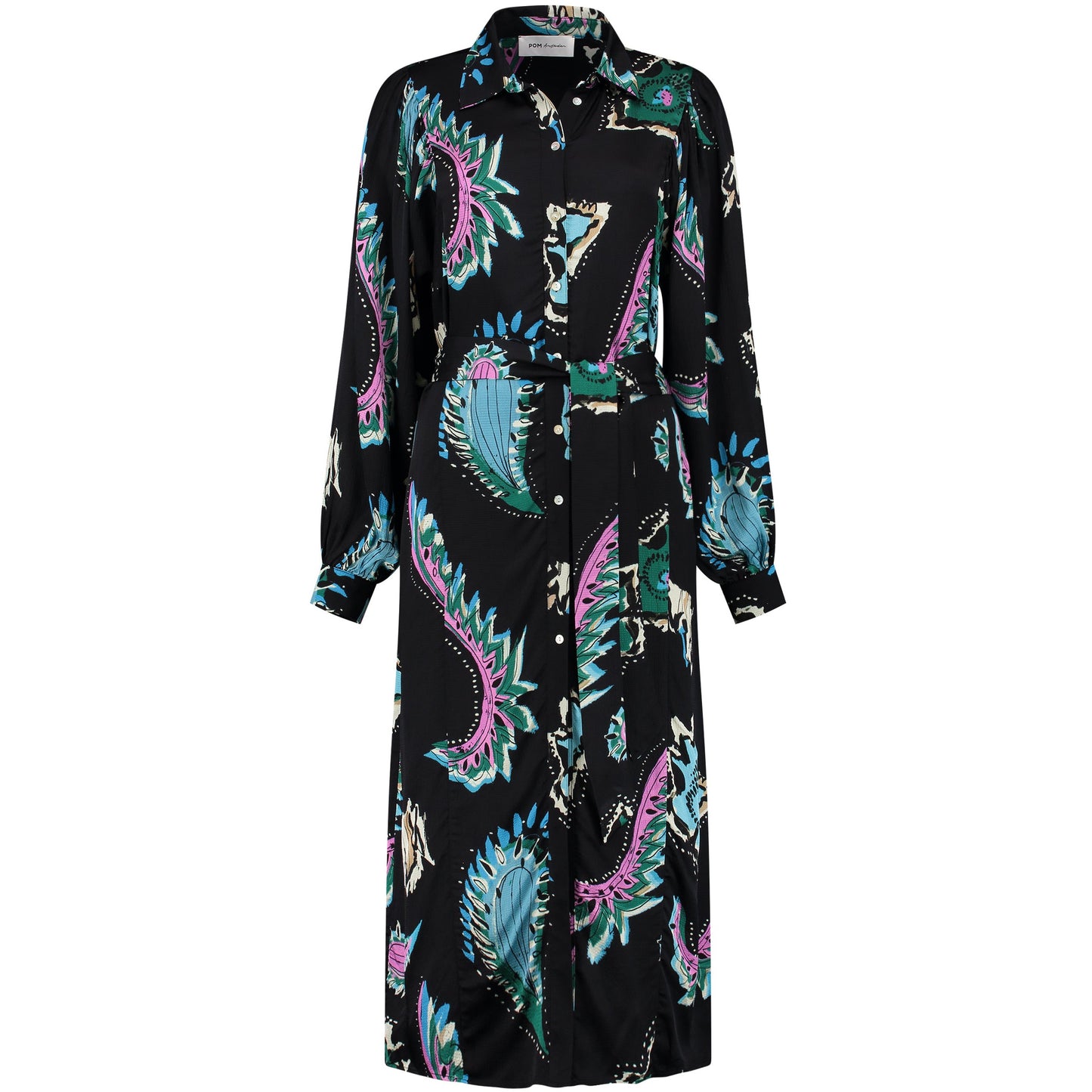 POM Tides Deep Black Dress SP6953