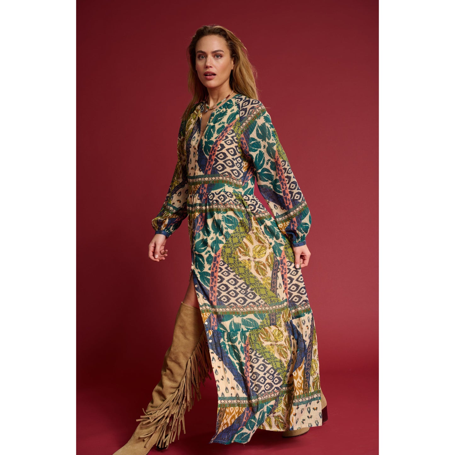 POM Dress Mae Eclectic Tribal SP7092