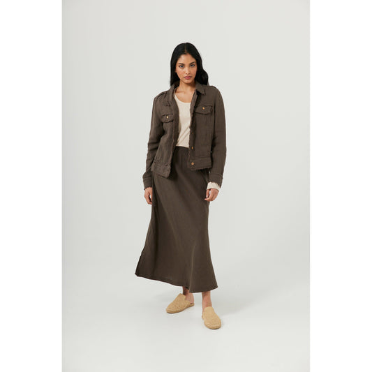 Brave & True Monza Jacket Chocolate