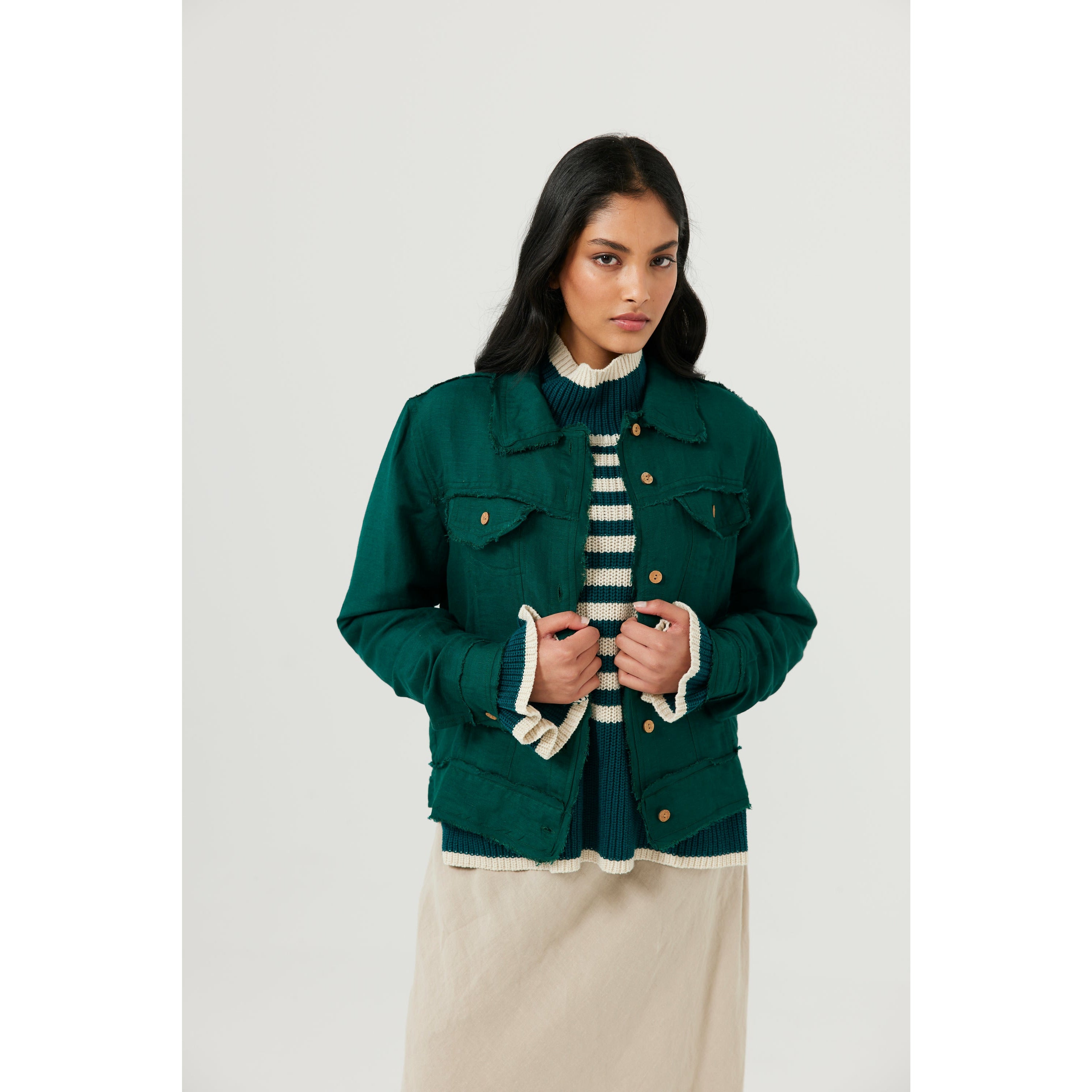 Brave & True Monza Jacket Emerald