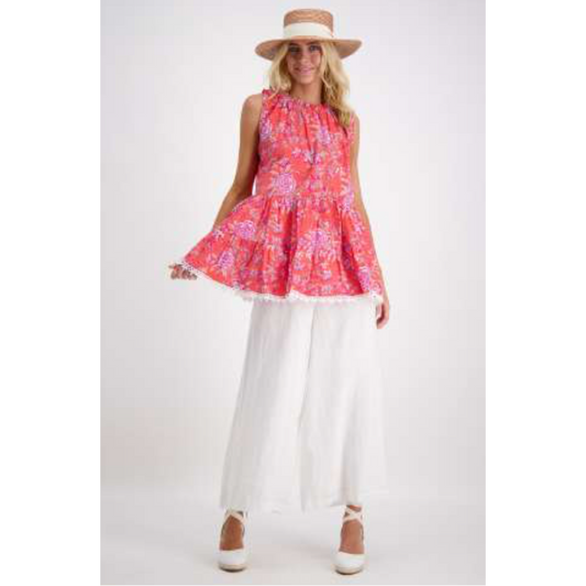 Naudic Riviera Mable Top. French Rose