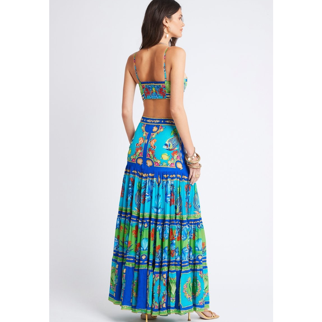 Czarina Deep in the Ocean Maxi Skirt