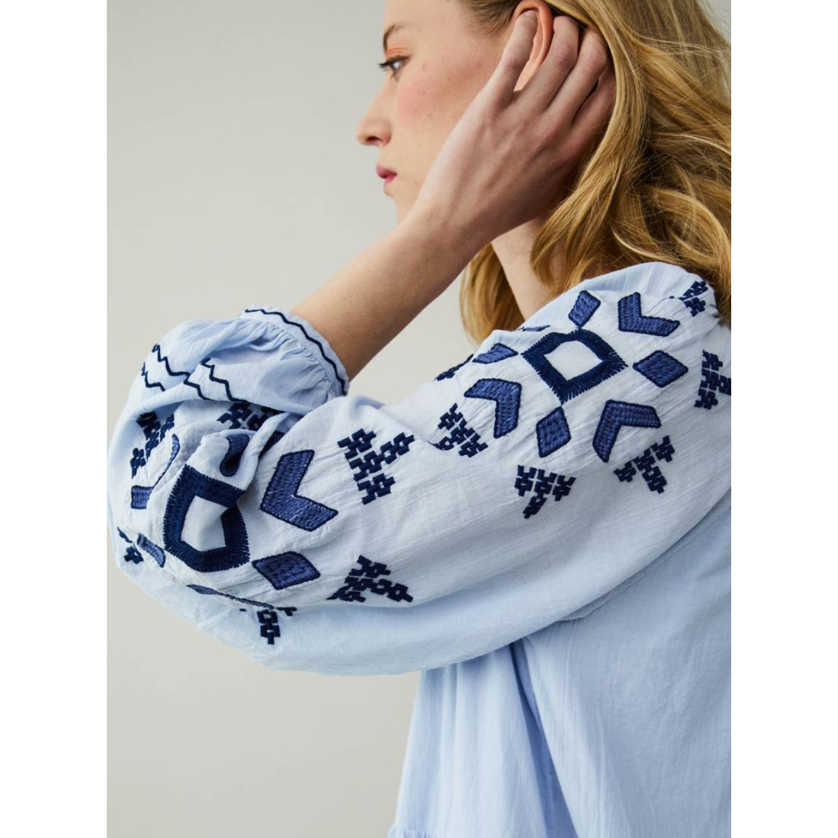 Odd Molly Noor Dress Blue Dew