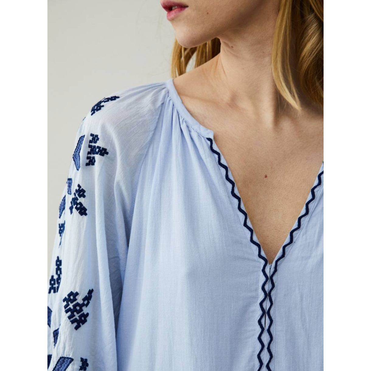 Odd Molly Noor Dress Blue Dew