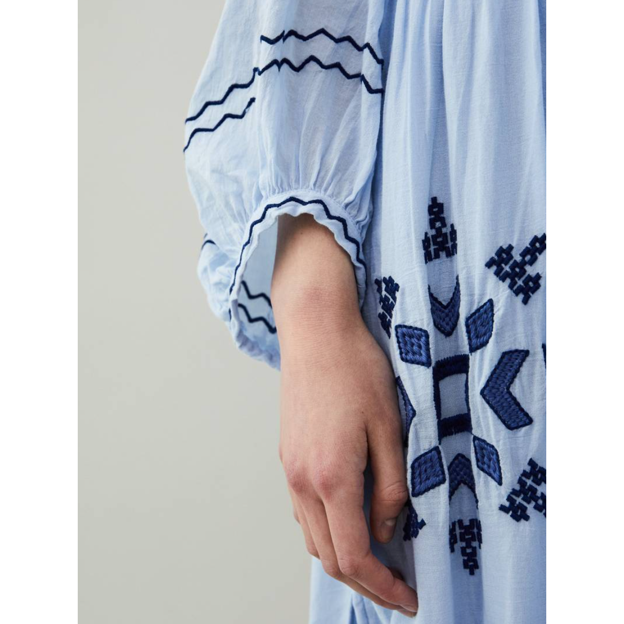 Odd Molly Noor Dress Blue Dew
